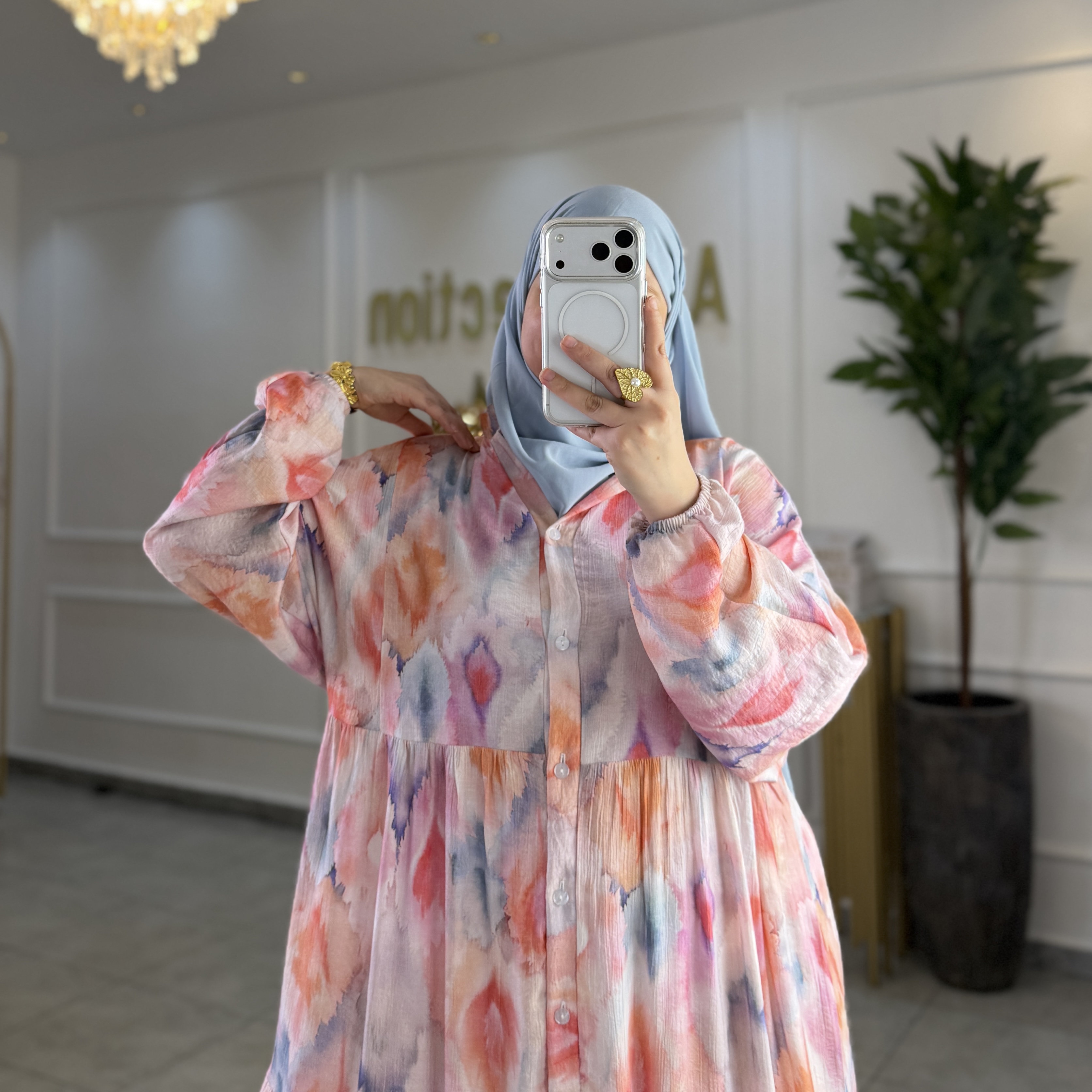 Robe fleurie