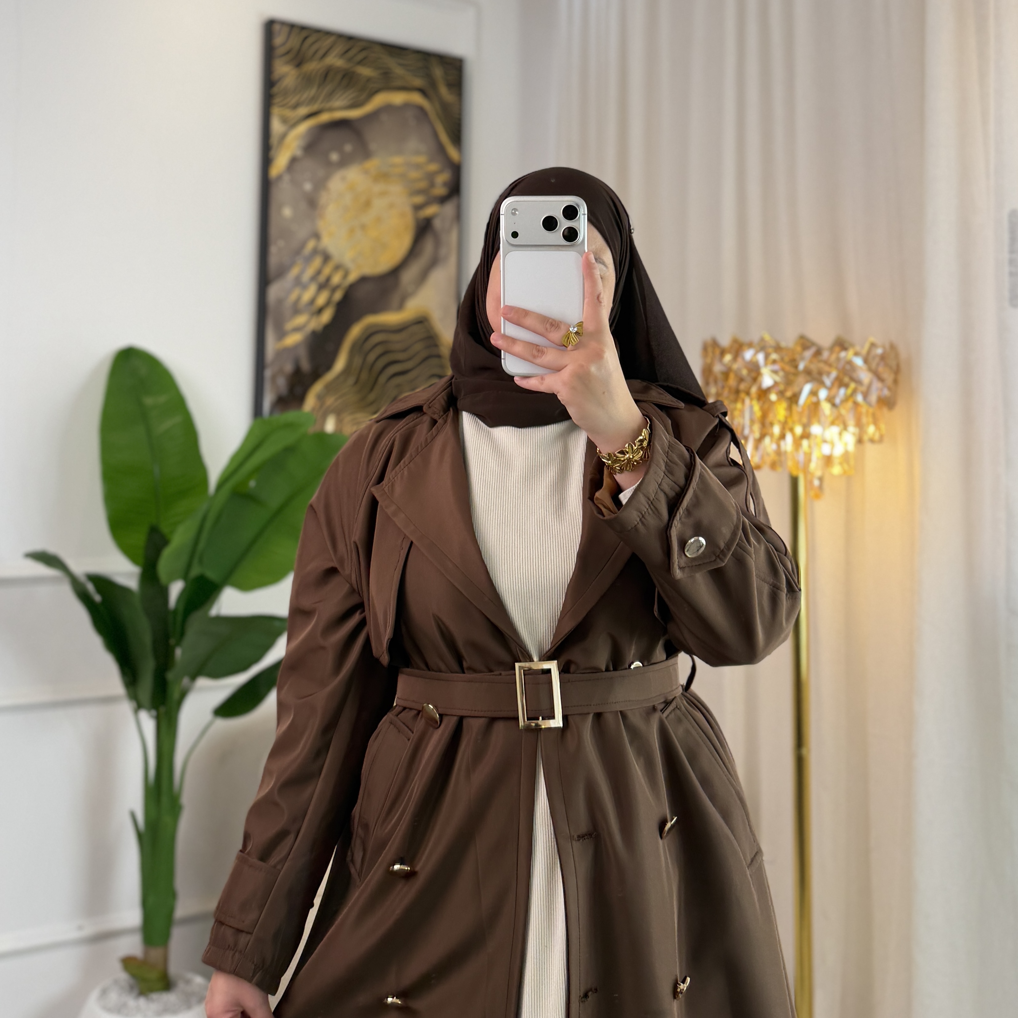 trench coat long